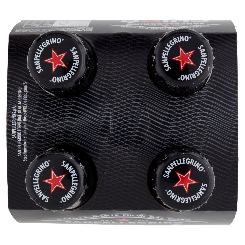 CHINOTTO SANPELLEGRINO CLUSTER VETRO ML 200 X 4 - 5