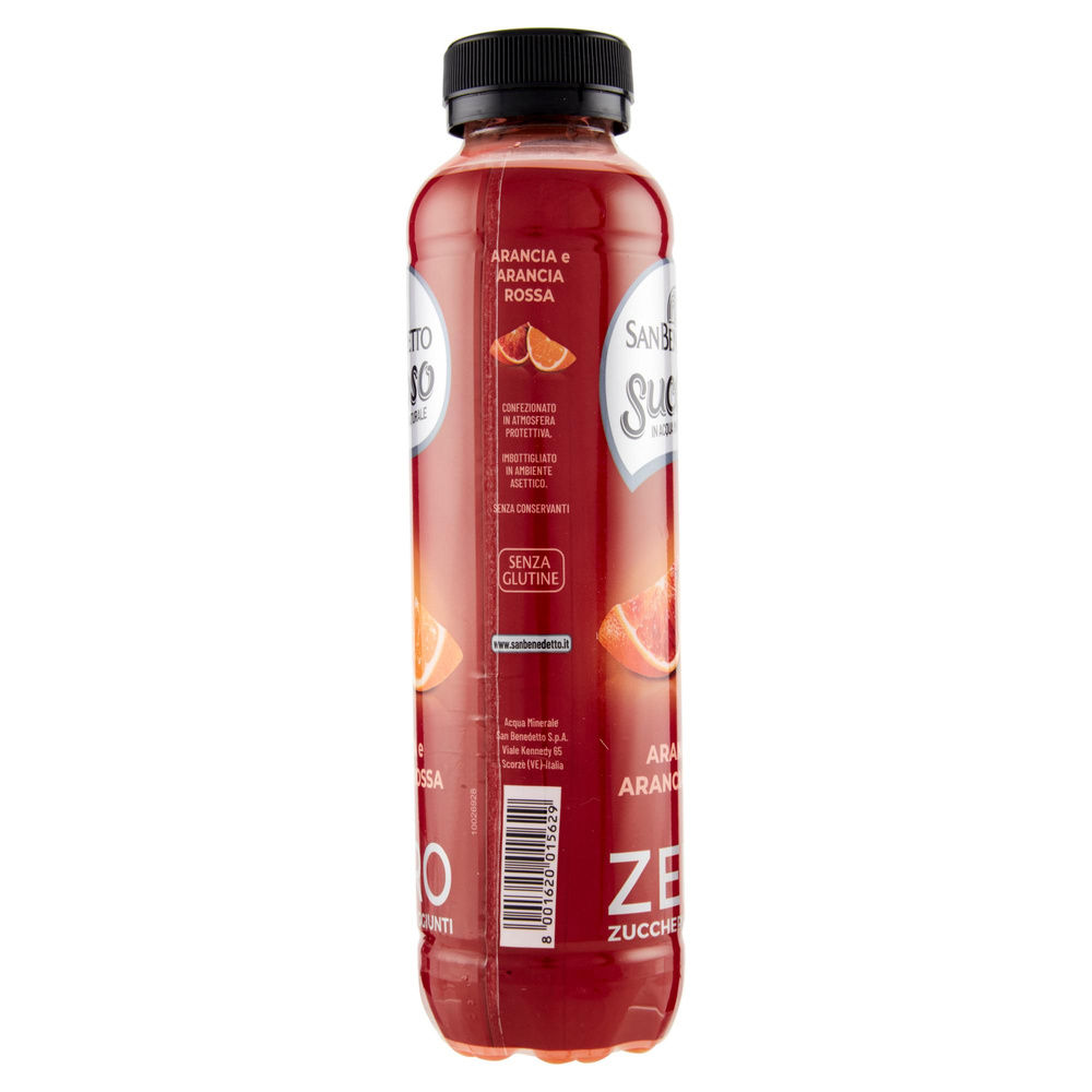 SUCCOSO ZERO ARANCIA ROSSA SAN BENEDETTO PET ML 400 - 5
