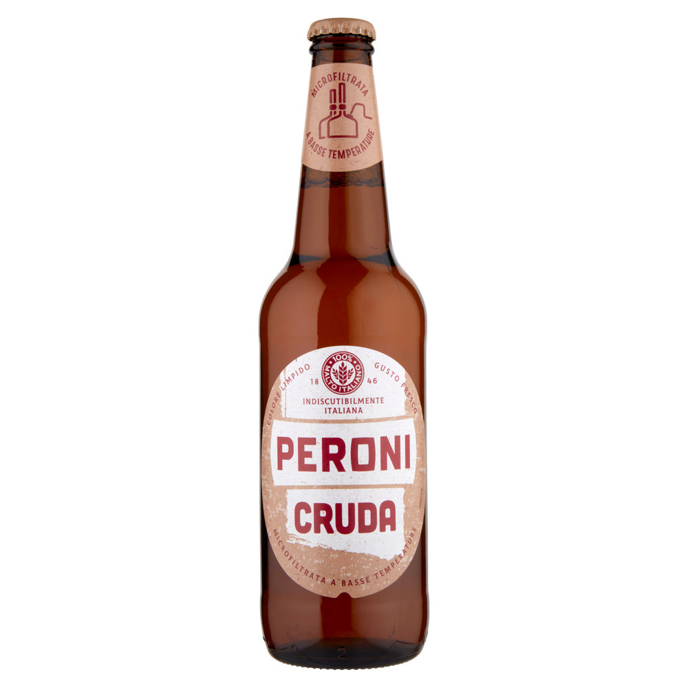 BIRRA PERONI CRUDA 4,7 GRADI BOTTIGLIA ML 500 - 0