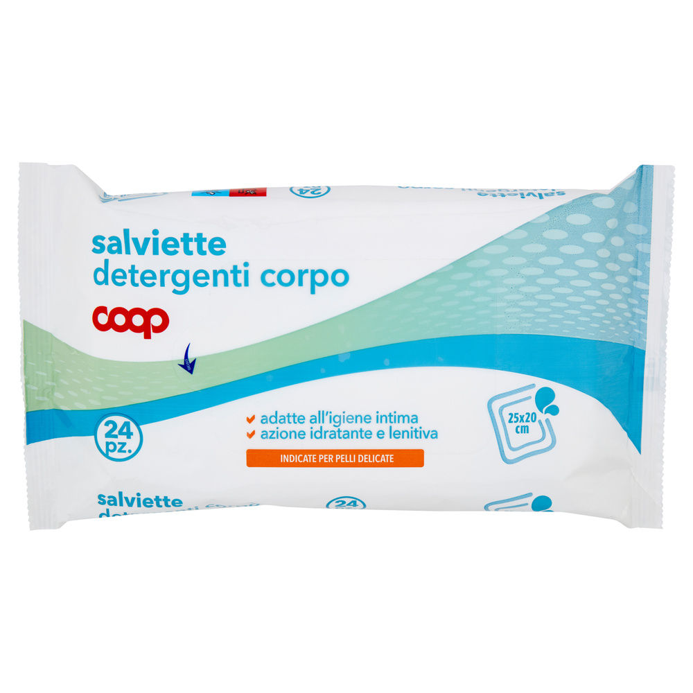 SALVIETTE DETERGENTI CORPO COOP PZ.24 - 7