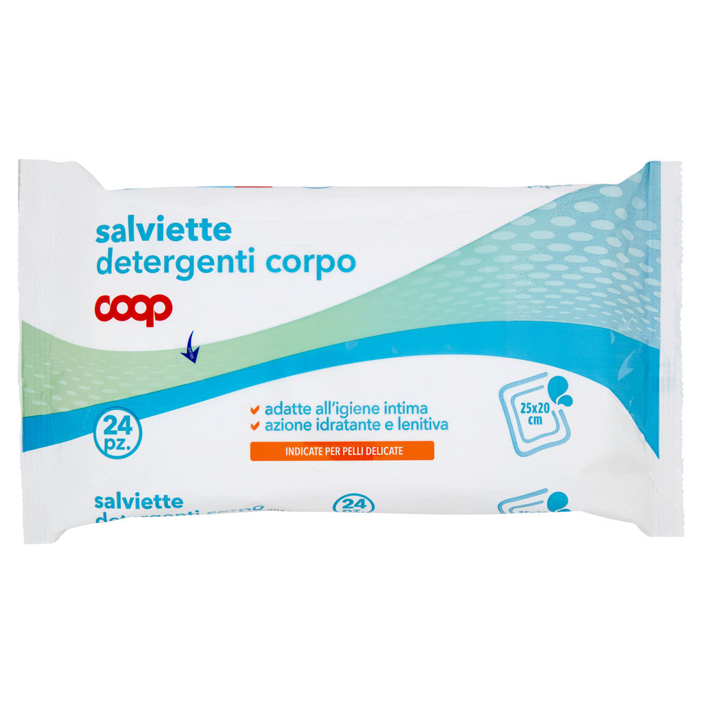 SALVIETTE DETERGENTI CORPO COOP PZ.24 - 2