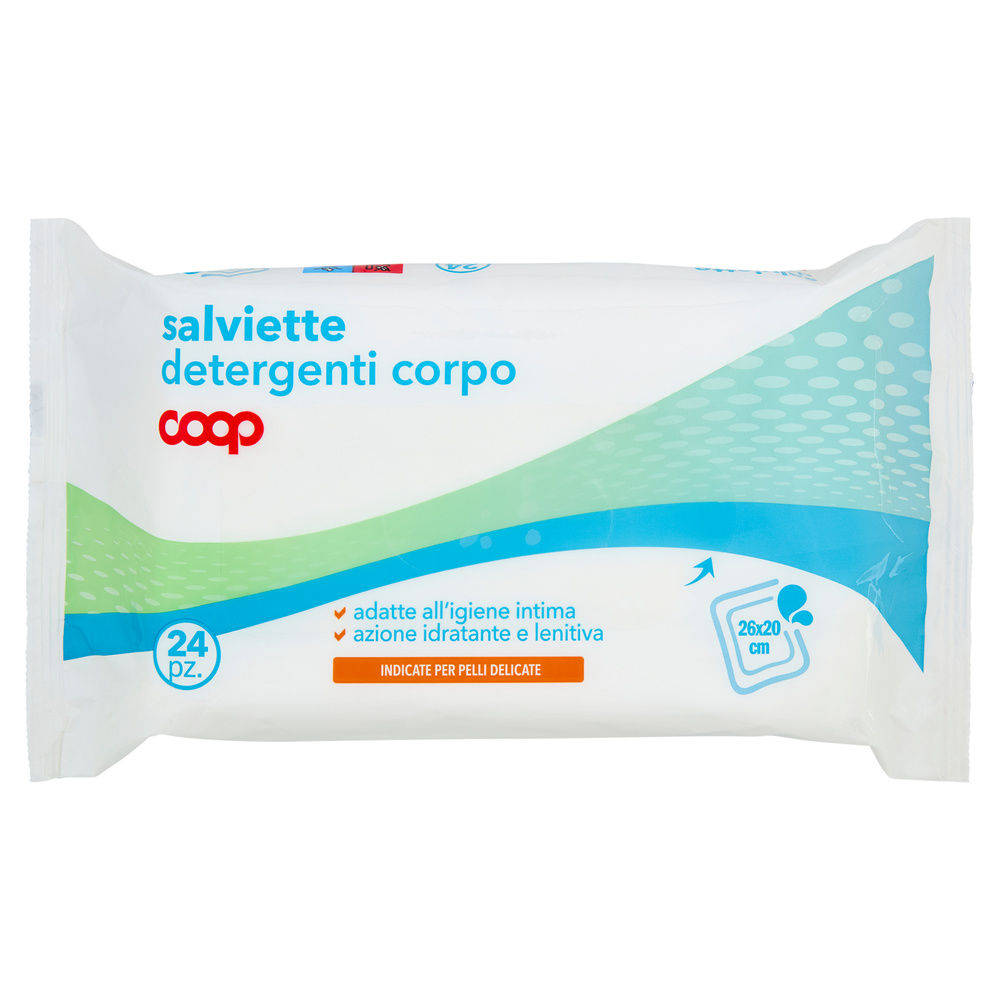 SALVIETTE DETERGENTI CORPO COOP PZ.24 - 10
