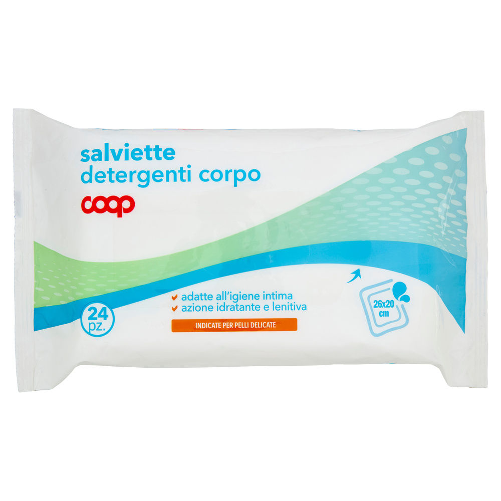 SALVIETTE DETERGENTI CORPO COOP PZ.24 - 11