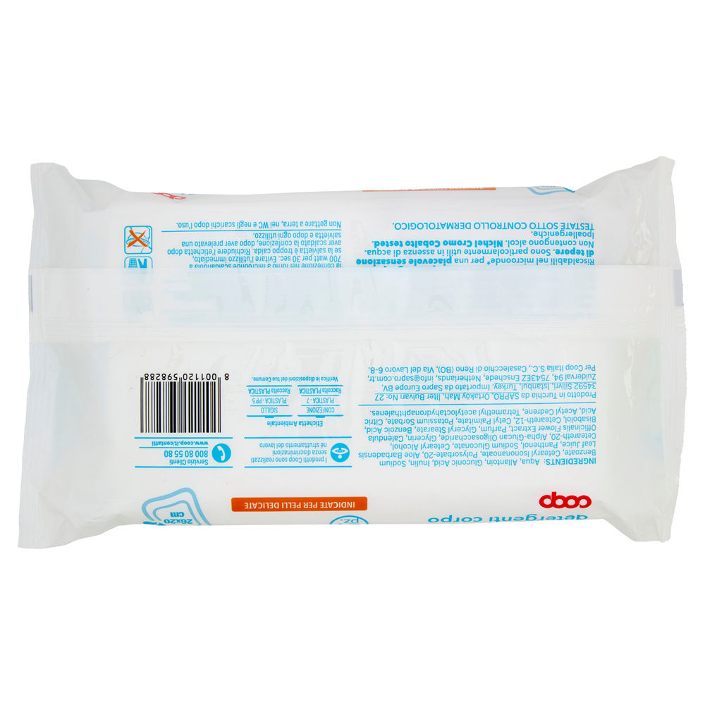 SALVIETTE DETERGENTI CORPO COOP PZ.24 - 13