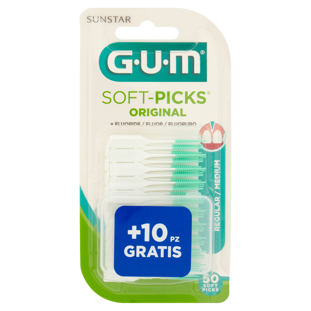 Scovolino gum soft picks original regular pz40+10 gratis