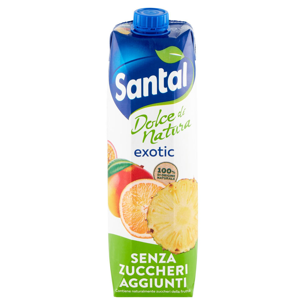 SUCCO SENZA ZUCCHERI AGGIUNTI EXOTIC MIX SANTAL BRICK LT 1 - 2