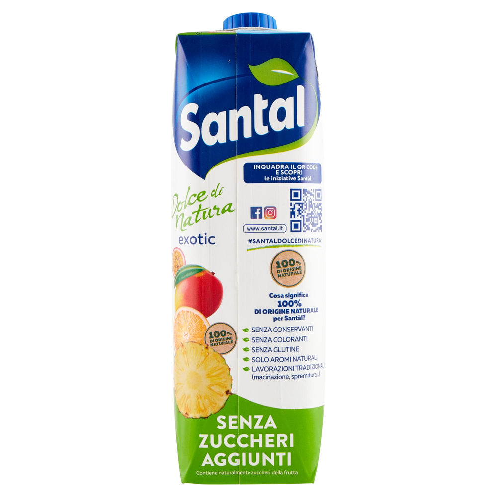 SUCCO SENZA ZUCCHERI AGGIUNTI EXOTIC MIX SANTAL BRICK LT 1 - 1