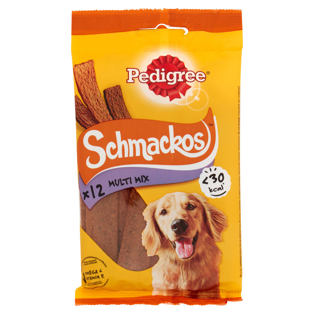 SNACK PER CANI PEDIGREE SCHMACKOS AL MANZO SACCHETTO G 86 - 5