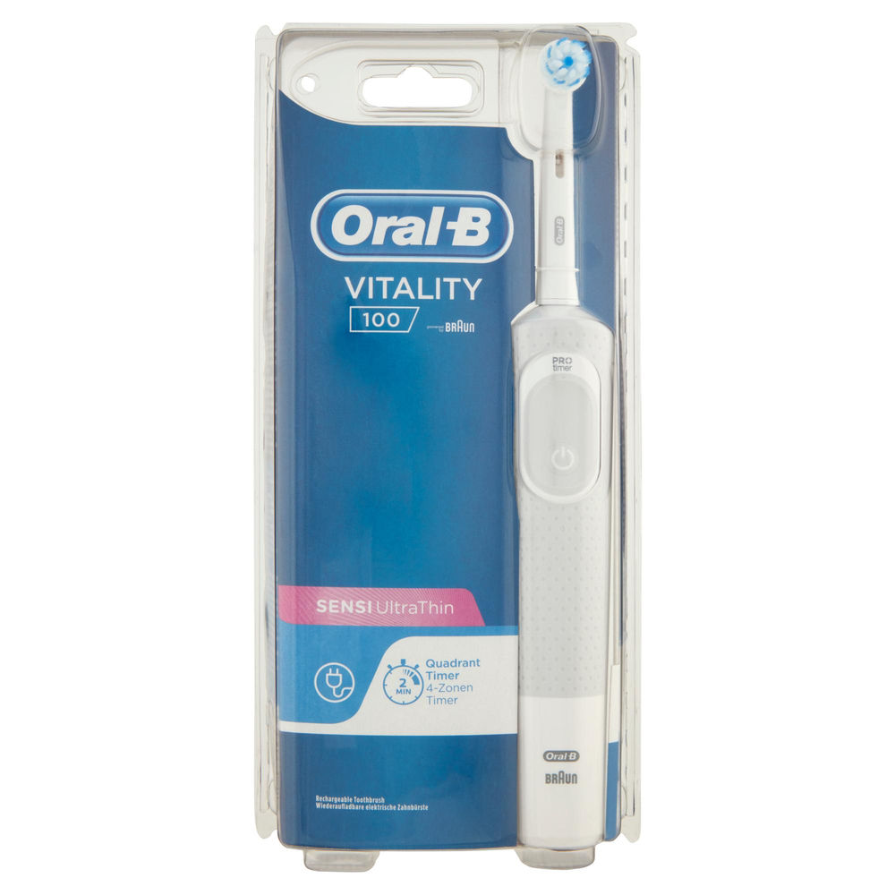 SPAZZOLINO ELETTRICO ORAL-B VITALITY SENSI ULTRATHIN PZ 1 - 0