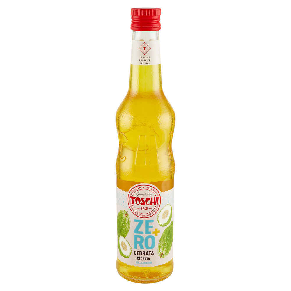 SCIROPPO CEDRATA LINEA ZERO + TOSCHI BOTTIGLIA ML 560 - 4