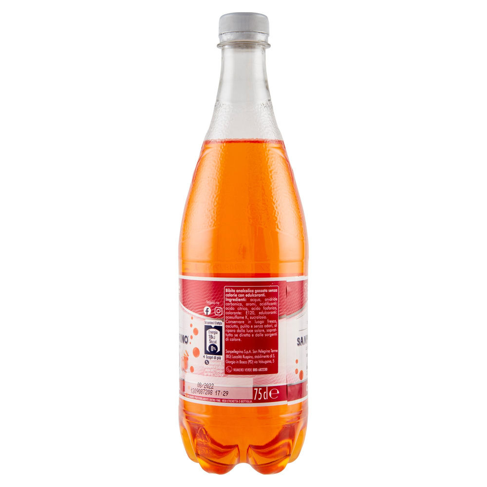 COCKTAIL ANALCOLICO ZERO SANPELLEGRINO PET ML 750 - 4