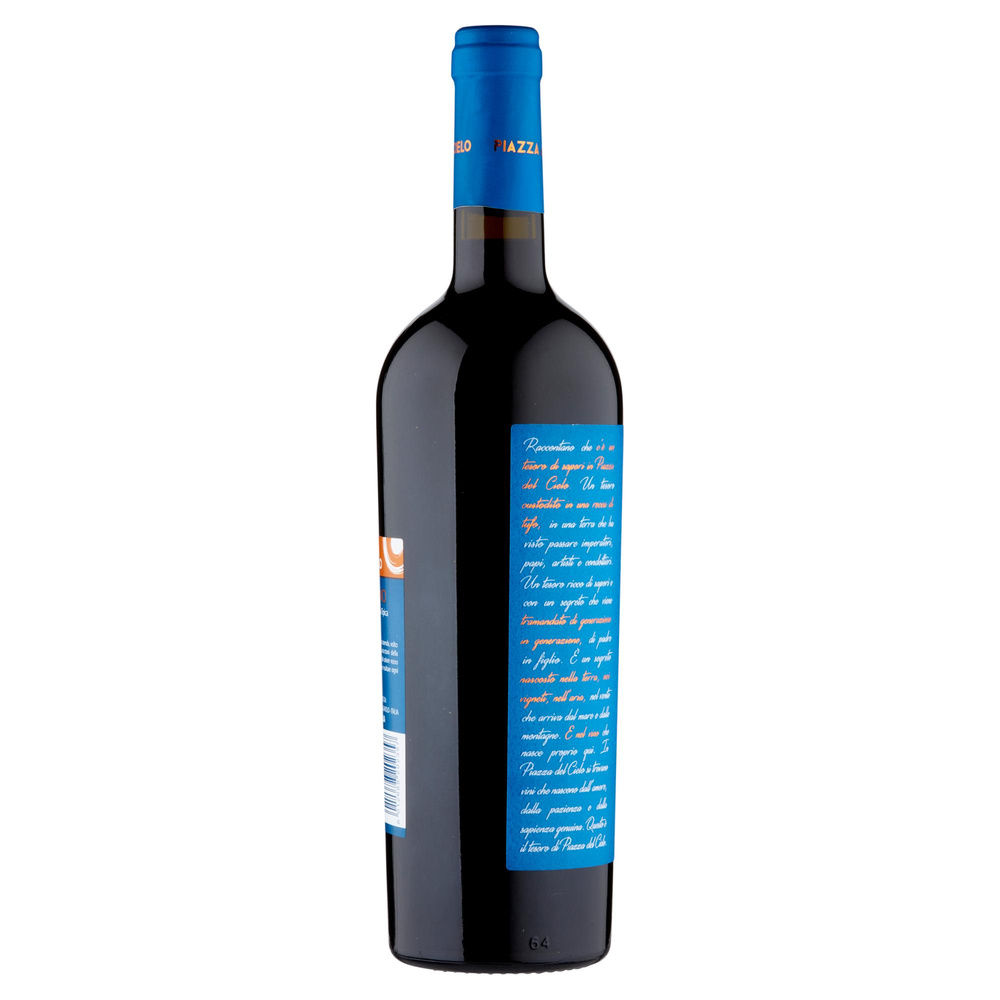 VINO NERO BUONO IGT ROSSO LAZIO PIAZZA DEL CIELO 75CL - 6