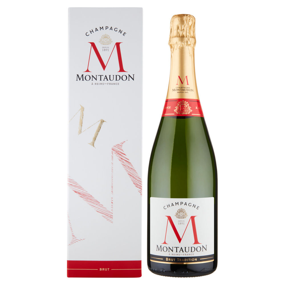 CHAMPAGNE MONTAUDON BRUT ASTUCCIATO ML 750 - 0