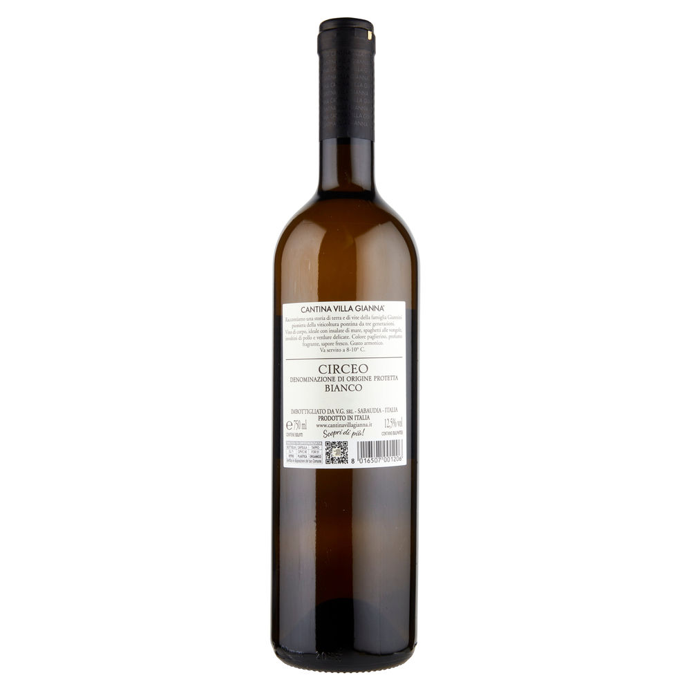 CIRCEO BIANCO 75CL VILLA GIANNA - 1