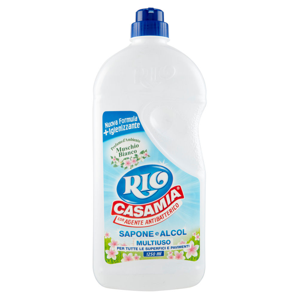 DETERGENTI SUPERFICI RIO CASA MIA MUSCHIO BIANCO LT 1,25 - 3