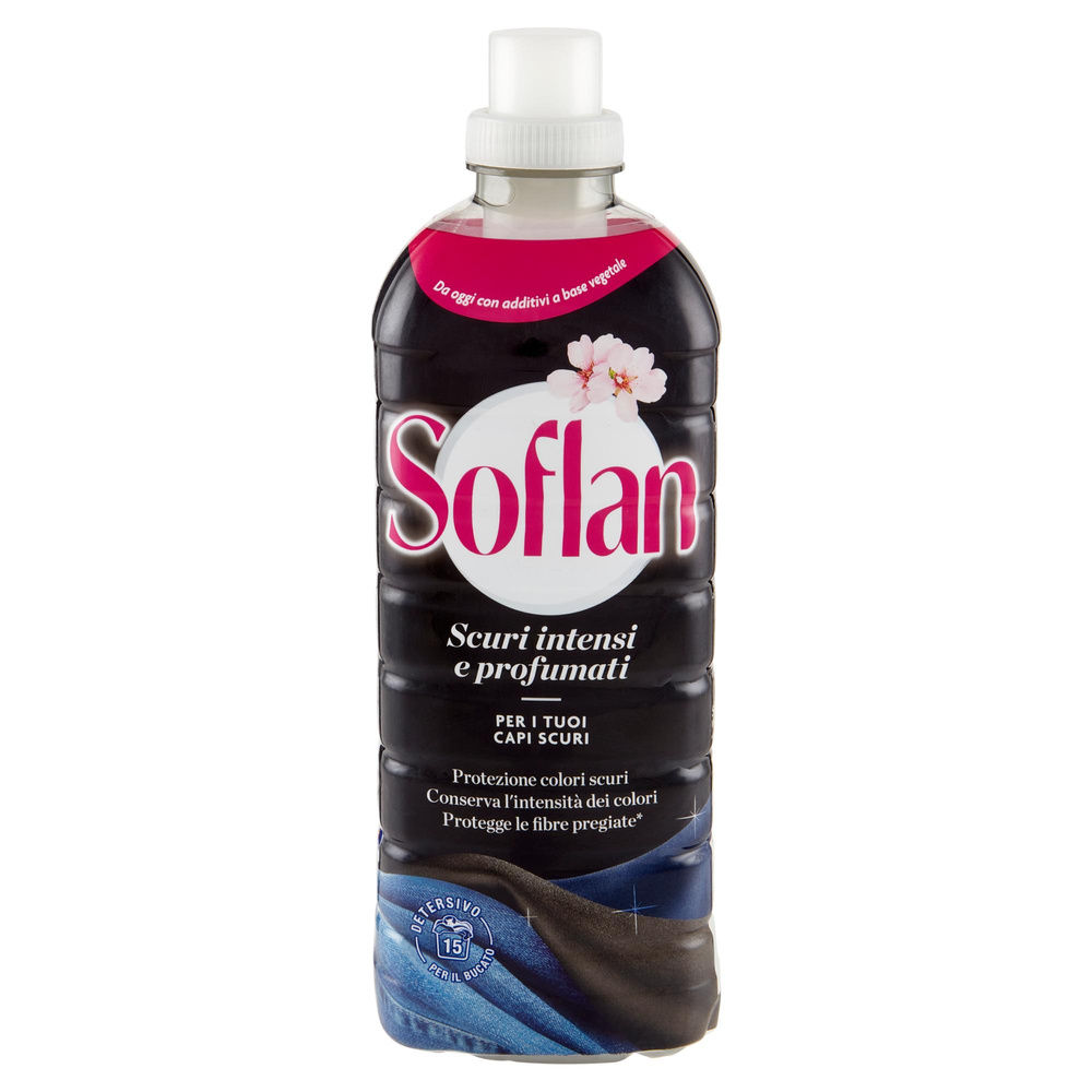 DETERSIVO LIQUIDO INDUMENTI DELICATI SOFLAN PROTEZIONE CAPI SCURI FLACONE ML 900 - 7