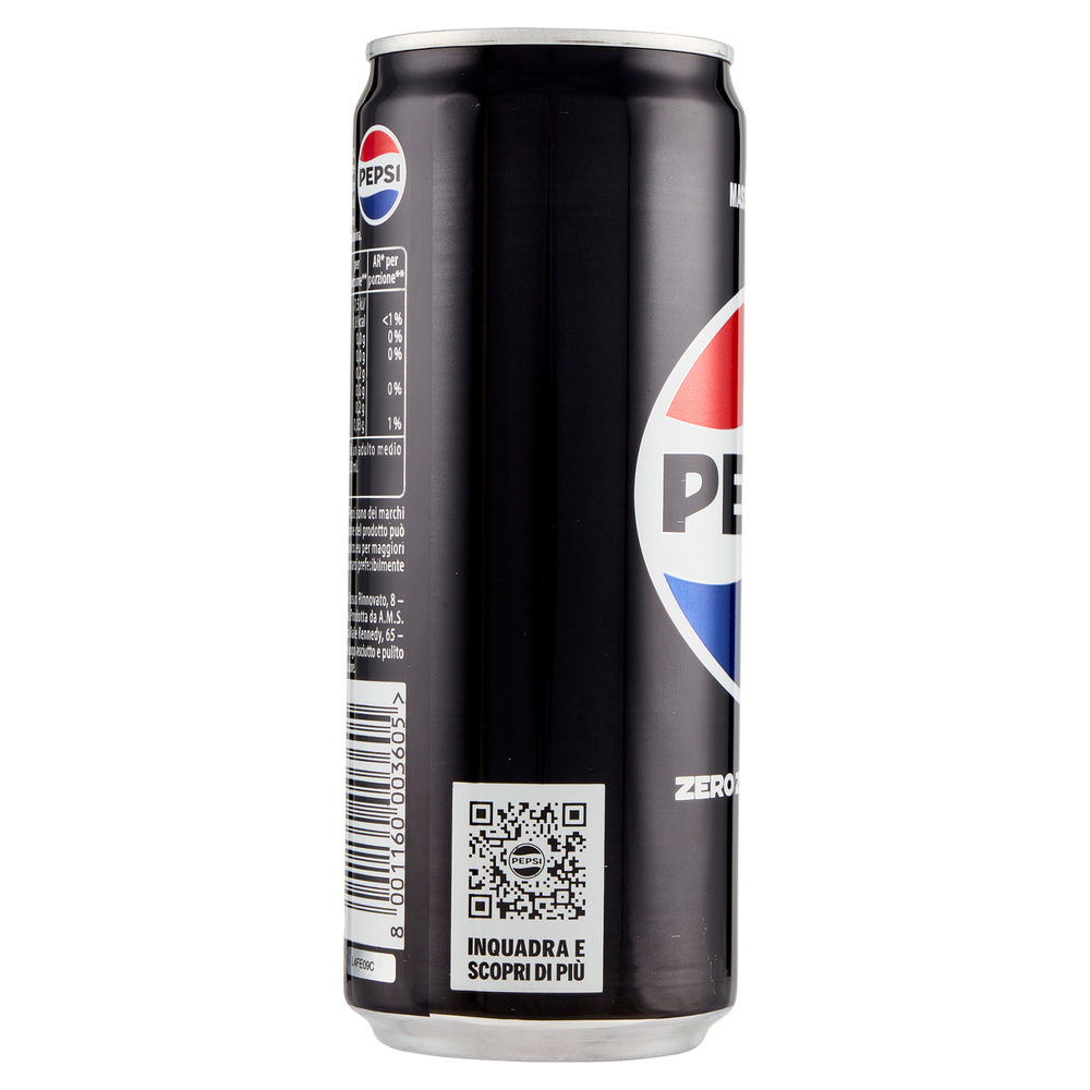PEPSI MAX ZERO LATTINA ML. 330 - 6