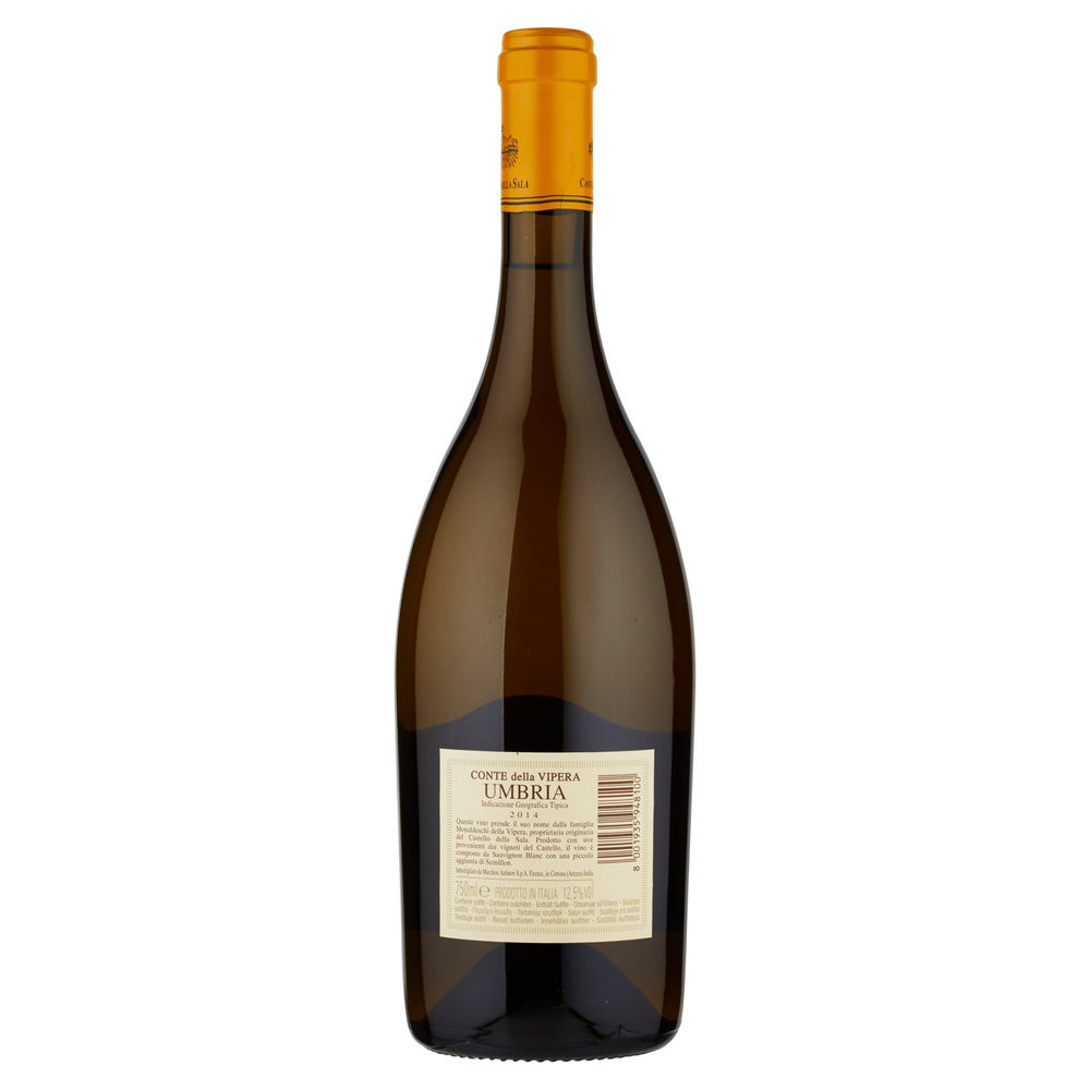 VINO SAUVIGNON IGT UMBRIA CONTE DELLA VIPERA 12,5% VIOL.75CL - 1