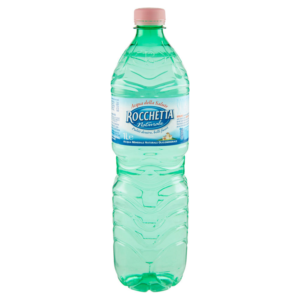 ACQUA MINERALE NATURALE ROCCHETTA PET LT 1 - 2