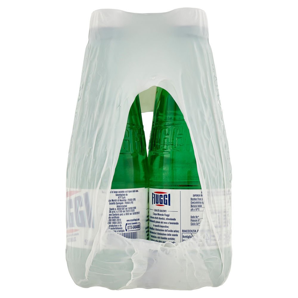 ACQUA MINERALE NATURALE FIUGGI CLUSTER ML 500 X 6 - 5