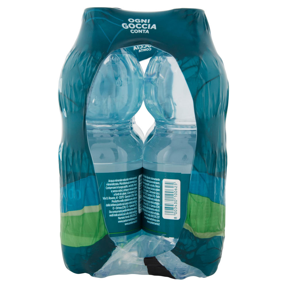 ACQUA MINERALE NATURALE S. BERNARDO CLUSTER ML 500 X 6 - 4