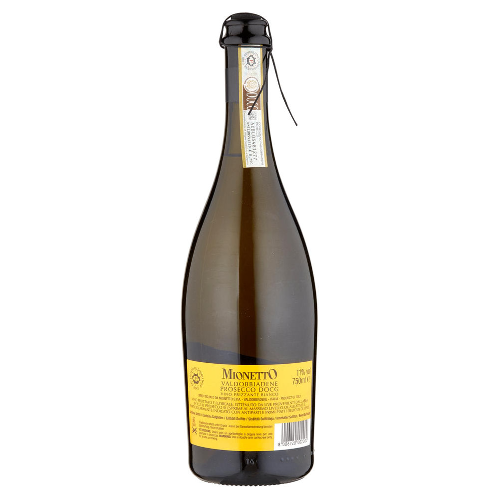 PROSECCO FRIZZANTE DOCG MIONETTO ML 750 - 1