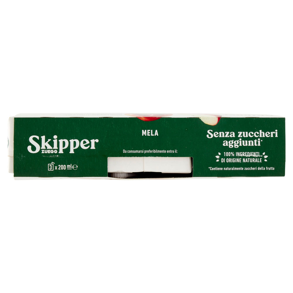 SUCCO MELA SENZA ZUCCHERI SKIPPER CLUSTER BRIK ML 200 X 3 - 5