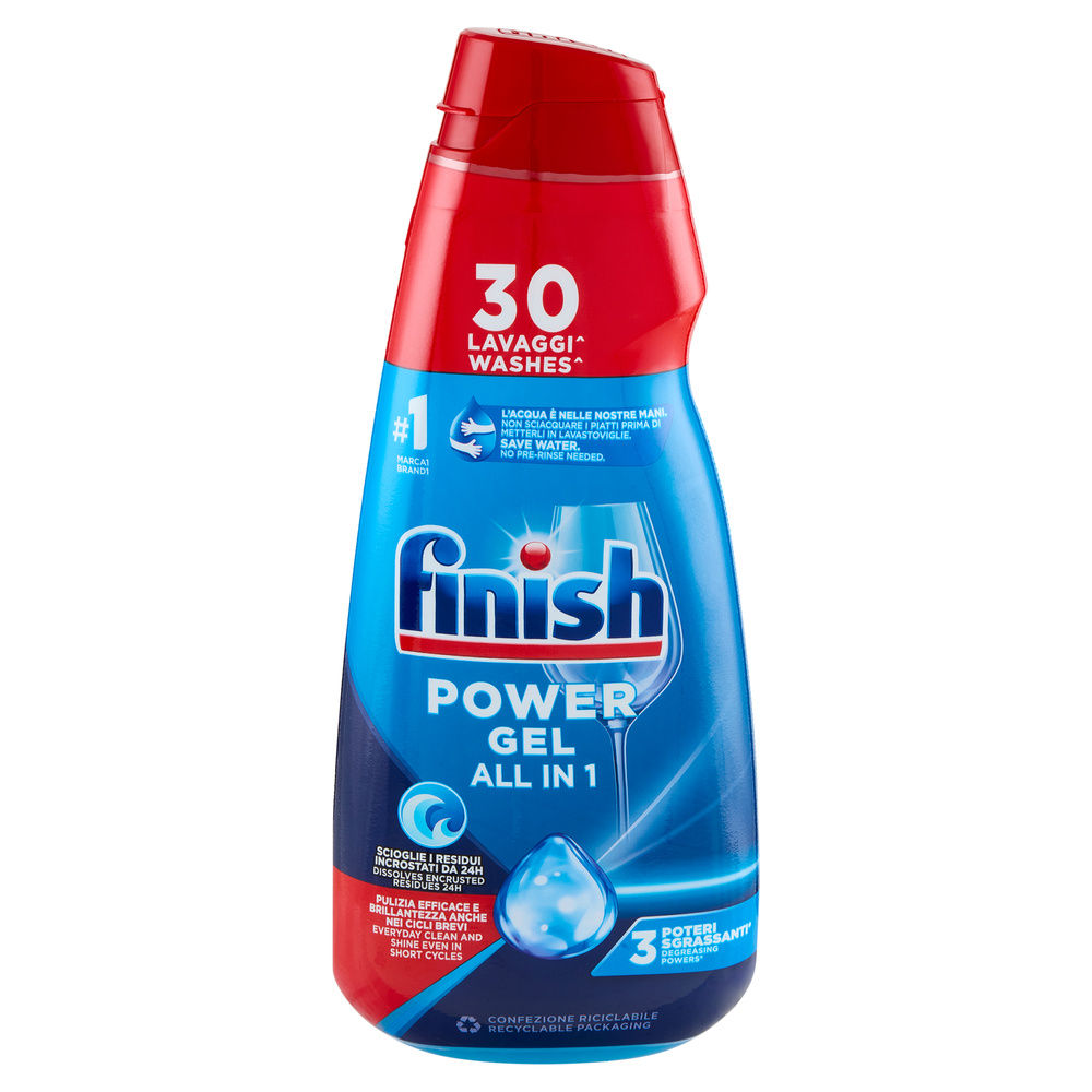 DETERSIVO PER LAVASTOVIGLIE FINISH POWER GEL MAX FRESH  ML 600 - 3