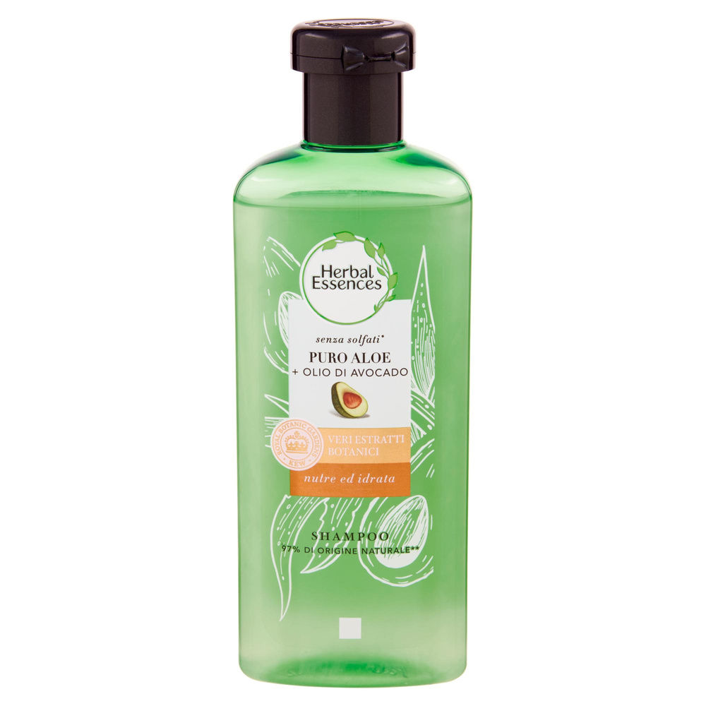 SHAMPOO HERBAL ESSENCES PURE ALOE & AVOCADO ML225 - 2