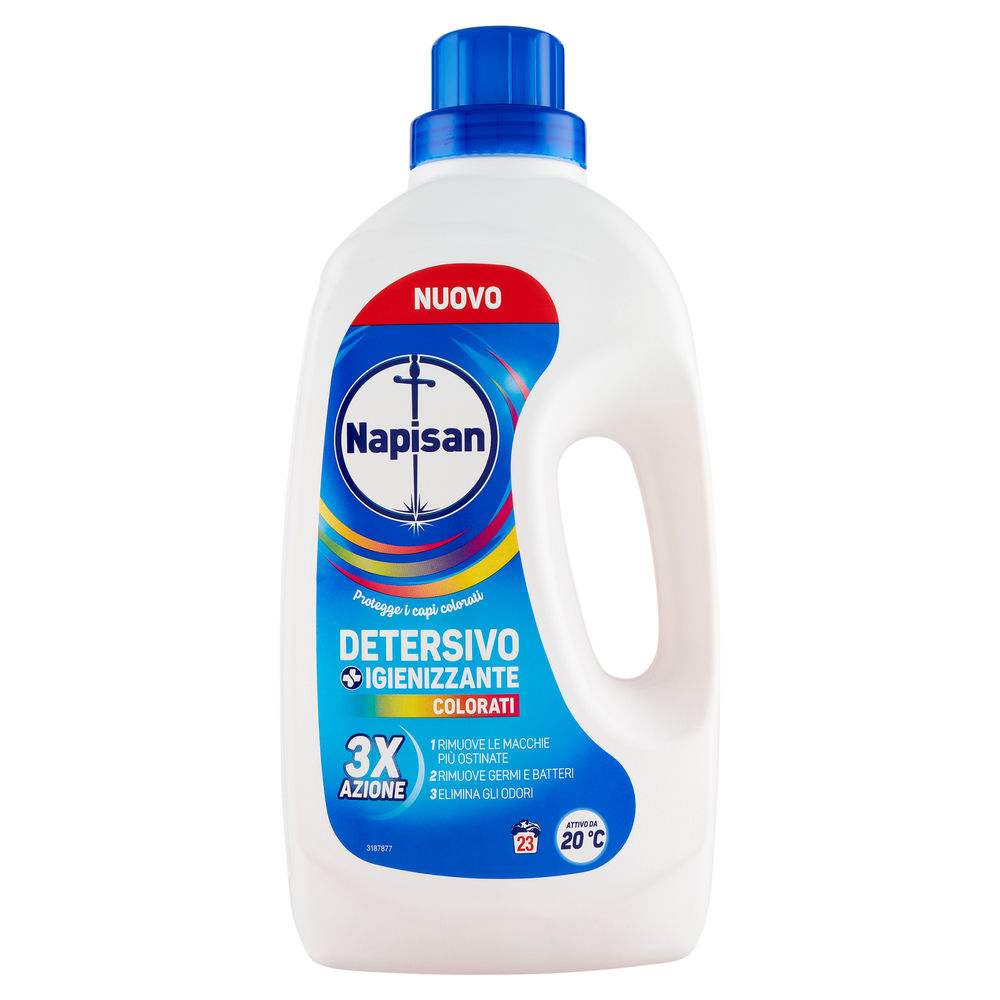 Detersivo lavatrice liquido napisan igienizzante color 23lav l 1,15