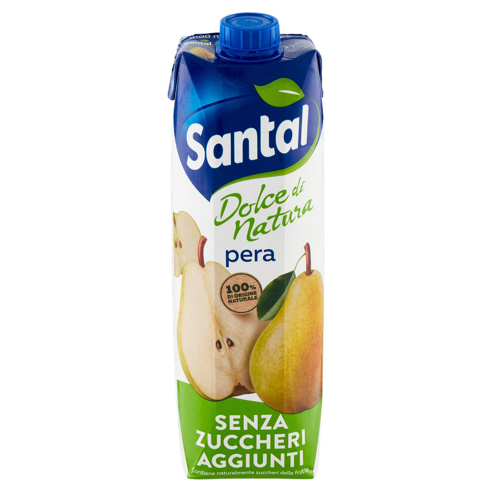 SUCCO SENZA ZUCCHERI PERA SANTAL PRISMA LT 1 - 6