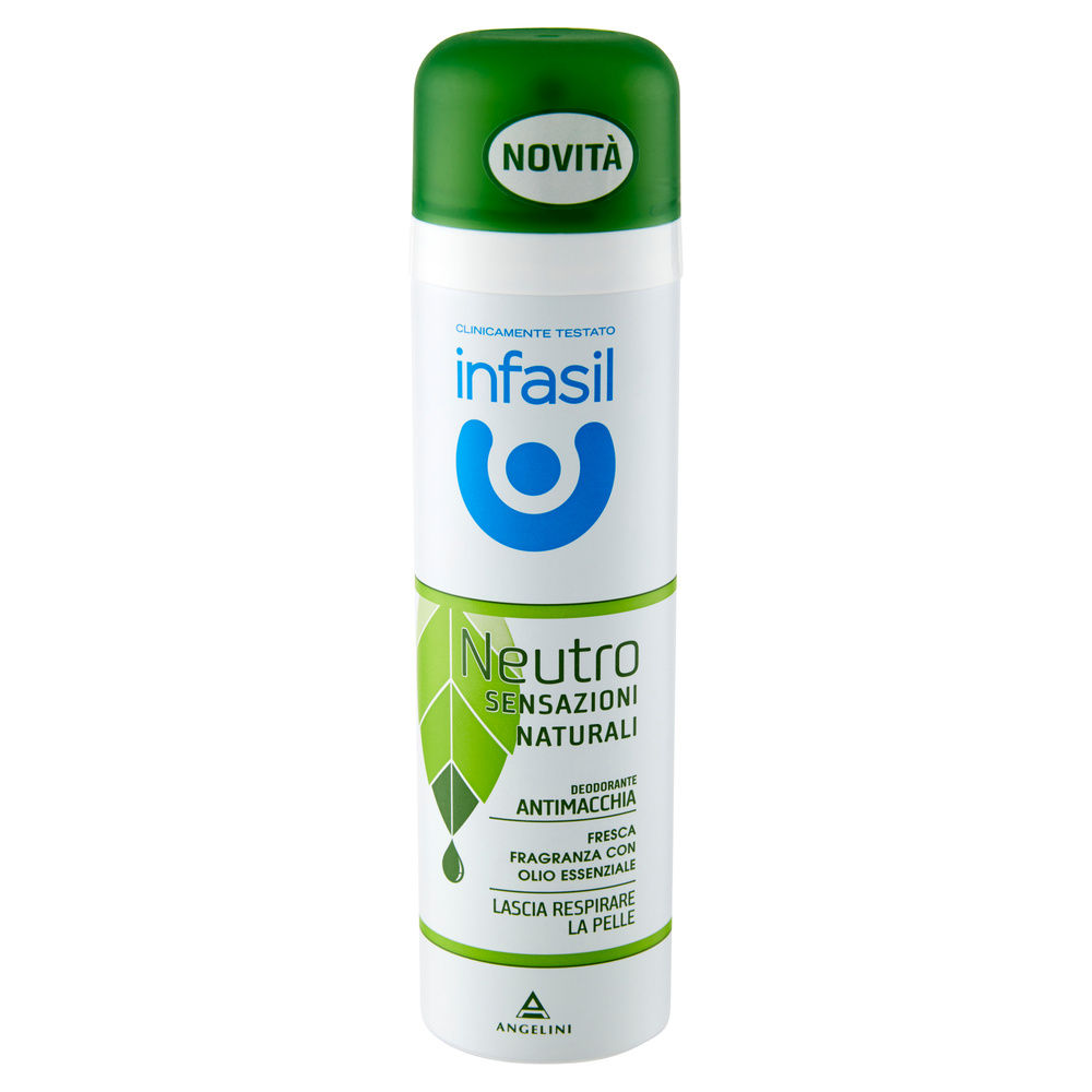 DEODORANTE SPRAY INFASIL NEUTRO OLI ESSENZIALI ML 150 - 15