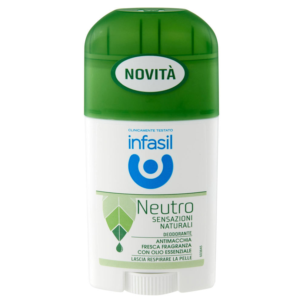DEODORANTE STICK INFASIL NEUTRO OLI ESSENZIALI ML 40 - 6