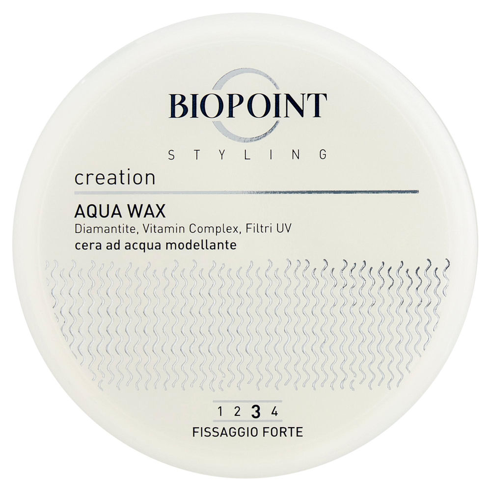 CERA MODELLANTE AD ACQUA BIOPOINT STYLING CREATION AQUA WAX FORTE ML 100 - 0