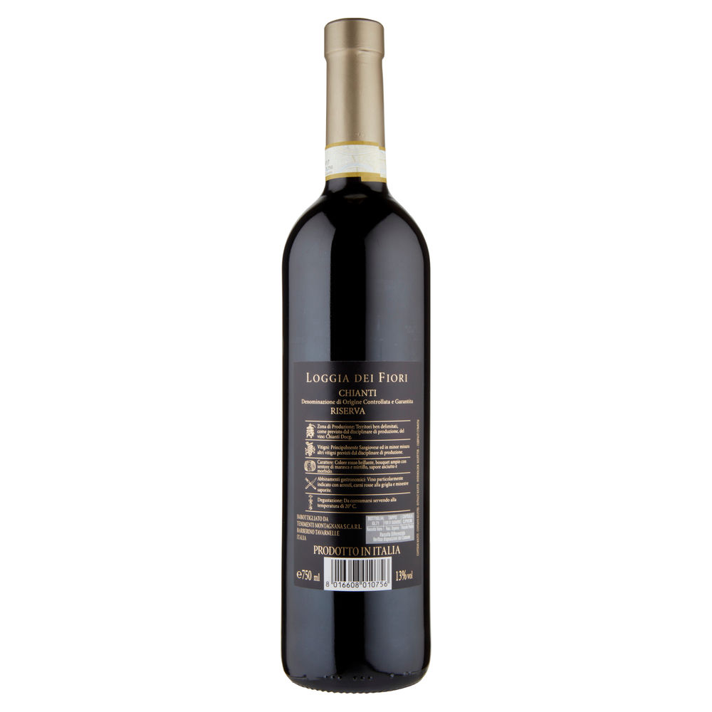 CHIANTI DOCG RISERVA LOGGIA DEI FIORI ML 750 - 1
