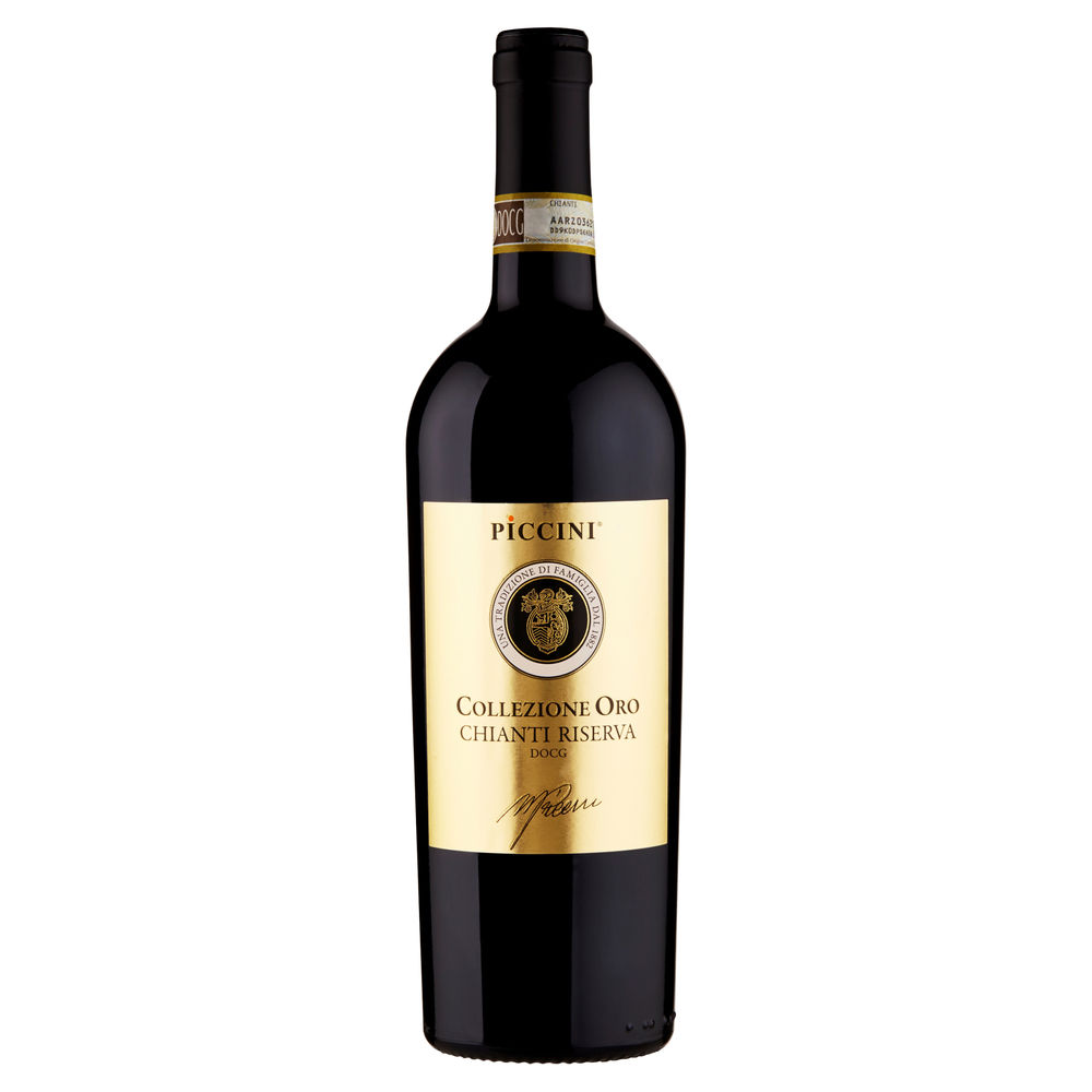 VINO CHIANTI RISERVA DOCG COLLEZIONE ORO 750ML - 0
