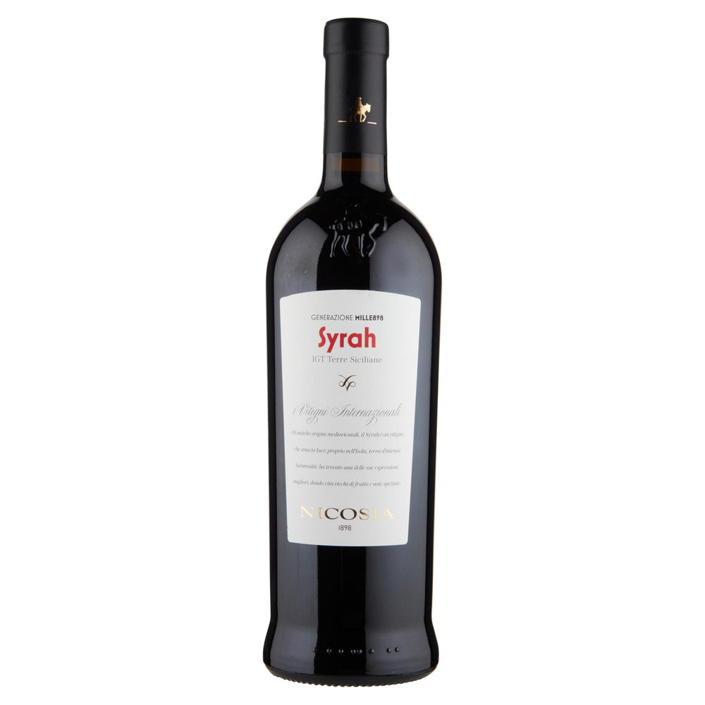 VINO ROSSO NICOSIA SYRAH  BTG.CL.75 - 2