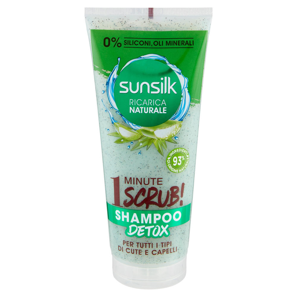 SHAMPOO SUNSILK SCRUB DETOX ALOE VERA ML 200 - 2