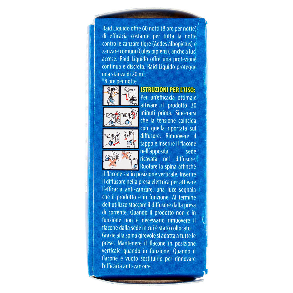 INSETTICIDA RAID RICARICA LIQUIDA PER ELETTROEM. 60NOTTI FIORI D'ARANCIO ML 36 - 5