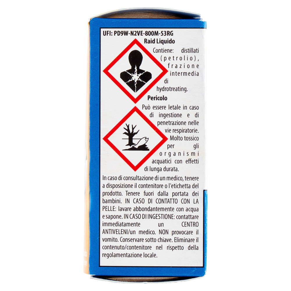 INSETTICIDA RAID RICARICA LIQUIDA PER ELETTROEM. 60NOTTI FIORI D'ARANCIO ML 36 - 8