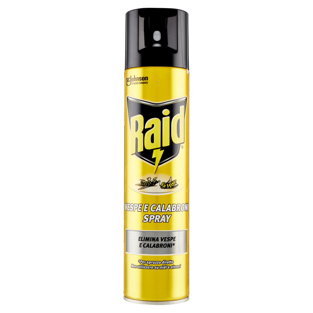 INSETTICIDA SPRAY RAID VESPE E CALABRONI ML 400 - 0