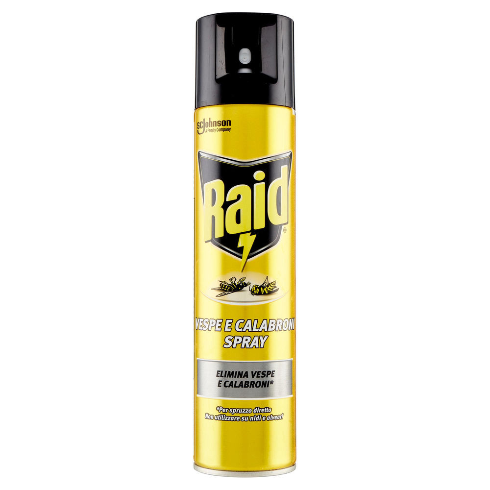 INSETTICIDA SPRAY RAID VESPE E CALABRONI ML 400 - 6