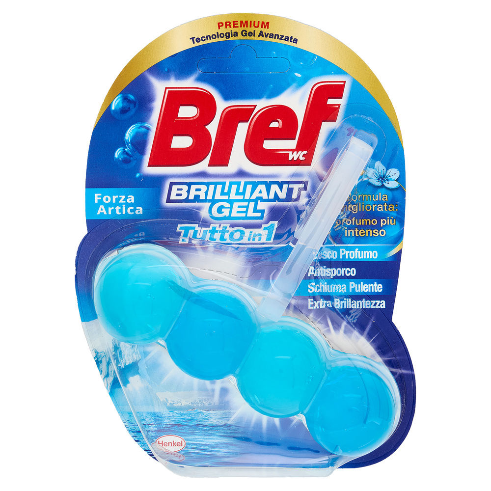 SCHIUMOGENO SOLIDO BREF WC BRILLIANT GEL TUTTOIN1 FORZA ARTICA G 42 PZ 1 - 4