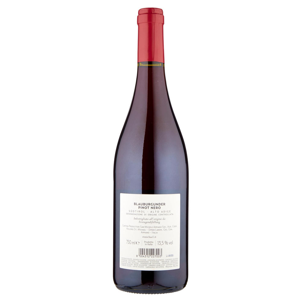 PINOT NERO SANMICHELE APPIANO 75CL - 1