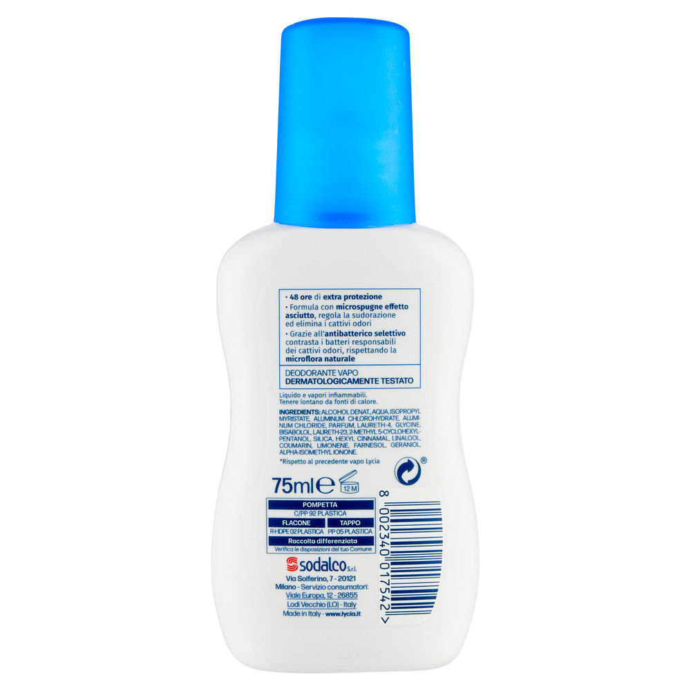 DEODORANTE VAPO LYCIA ORIGINAL ML 75 - 12