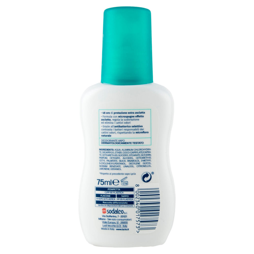 DEODORANTE VAPO LYCIA PURE TALC ML 75 - 1