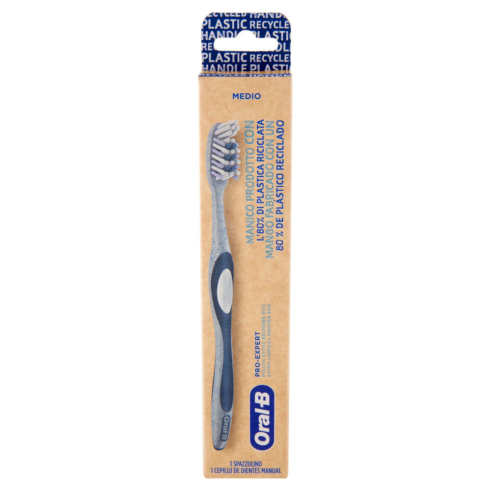 SPAZZOLINO MANUALE ORAL-B CROSS ACTION ECO COLLECTION SOFT PZ.1 - 3