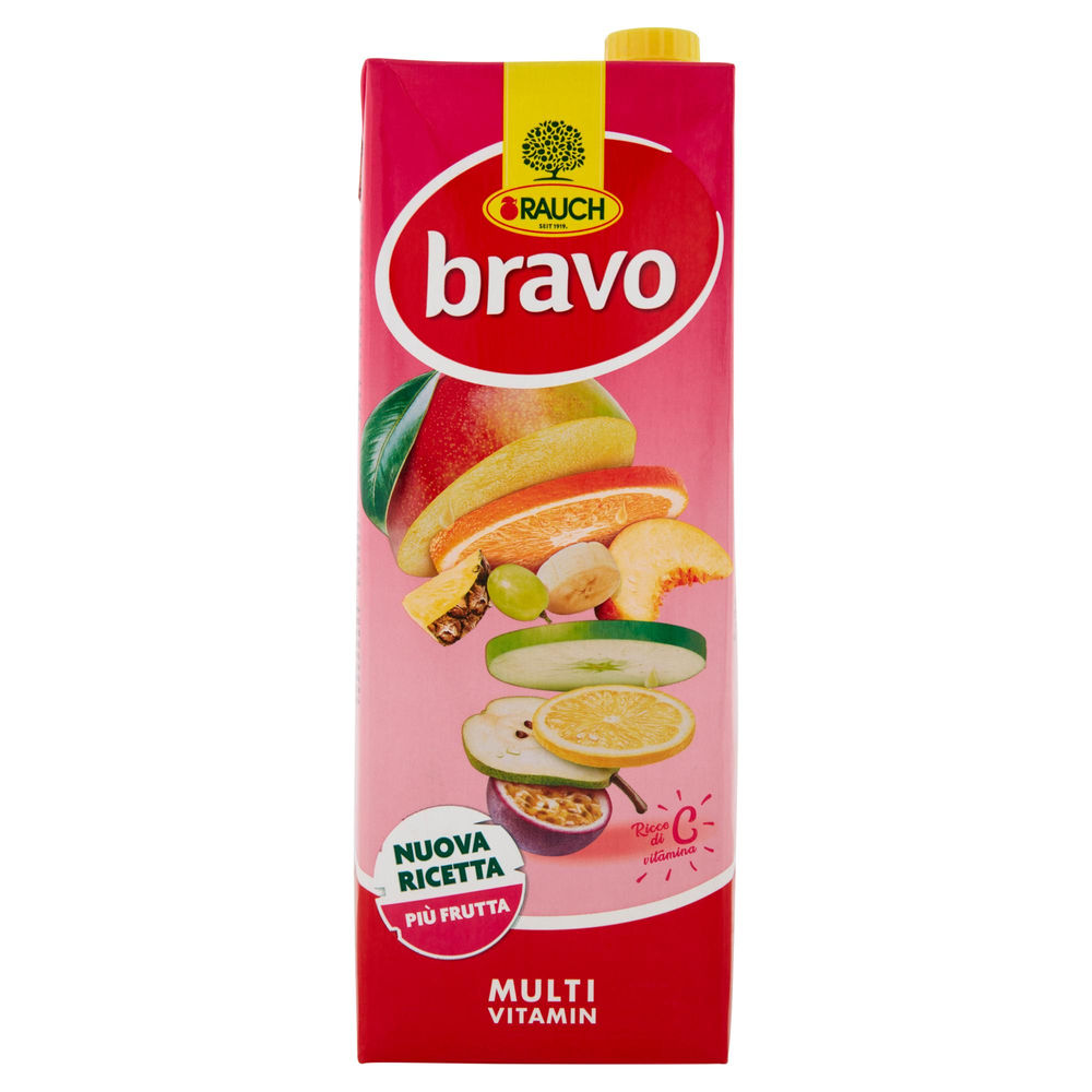 Succo di frutta bravo multivitaminico brick l 1,5