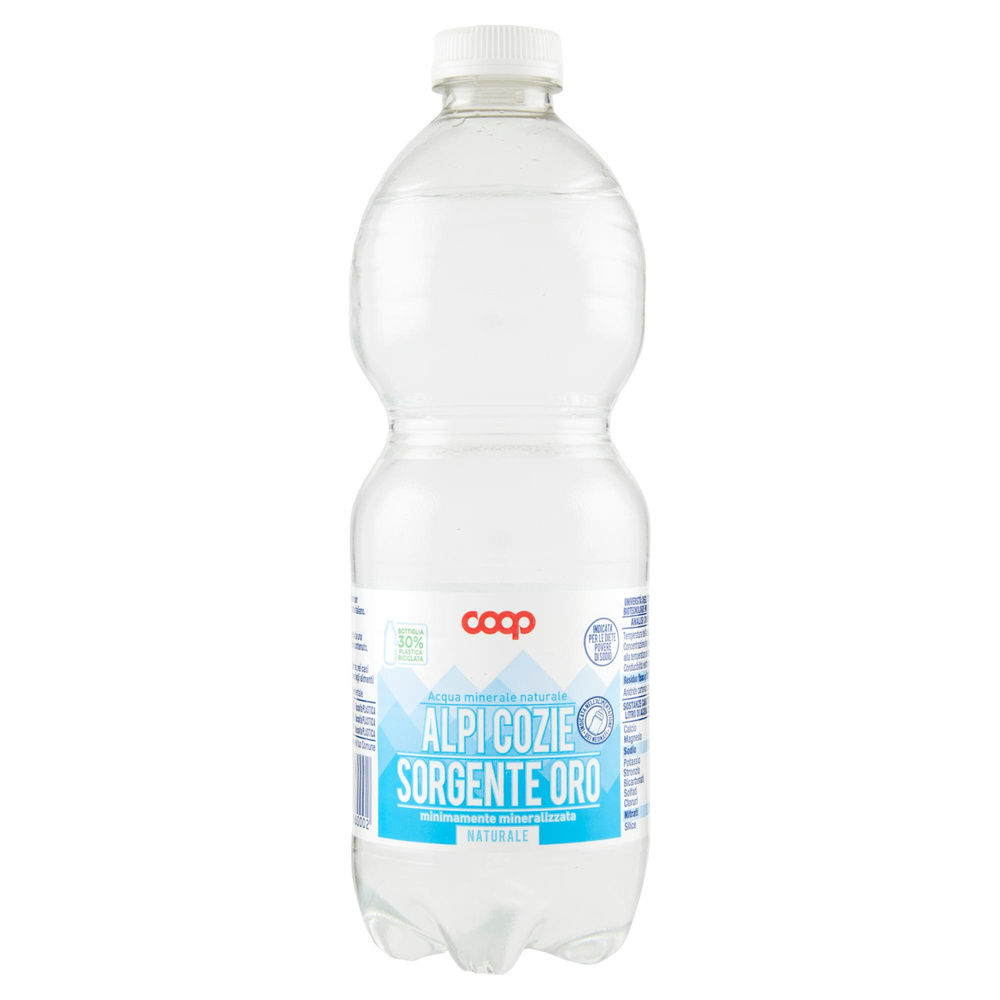 ACQUA MINERALE COOP NATURALE MIN. MINER. FONTE ORO 30% RPET ML 500 - 3
