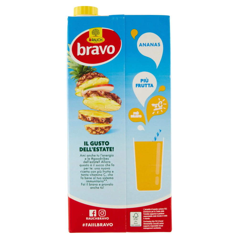 SUCCO DI FRUTTA BRAVO ANANAS BRICK L 2 - 1